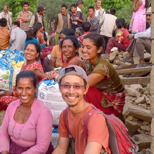 尼泊爾賑災義工