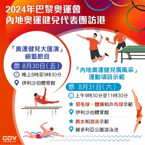 2024年巴黎奧運會內地奧運健兒代表團 - 跳水及游泳運動項目示範
