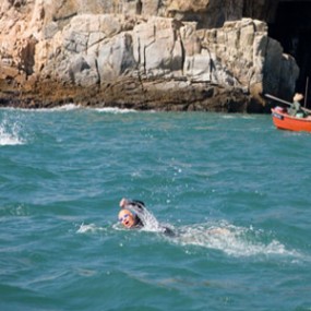 The Clean Half 15km open water relay swim