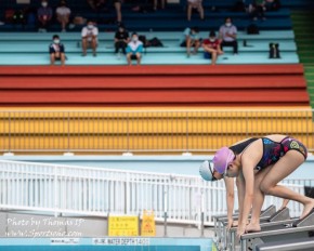 港島及九龍地域中學校際游泳比賽 第一組