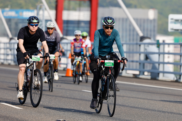 241013 0851 Cyclothon 昂船洲大橋