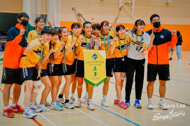 香港大專盃女子手球冠軍賽SaraLee234