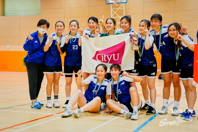 香港大專盃女子手球冠軍賽SaraLee239