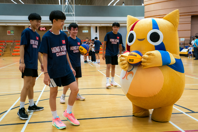 星級教室 -「三人籃球精英運動員示範及交流活動」9