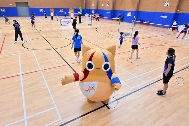 星級教室 -「羽毛球精英運動員示範及交流活動」5