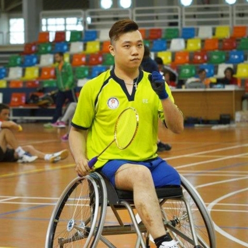 香港傷殘羽毛球代表 陳浩源