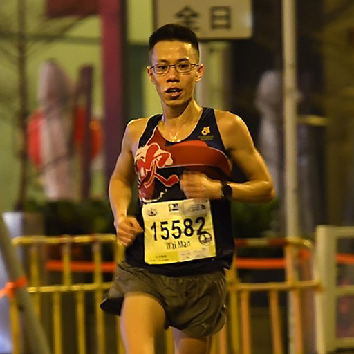長跑運動員 張偉民