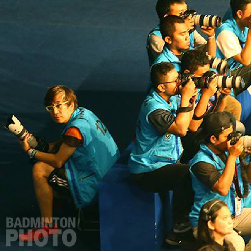 專業羽毛球攝影師Edwin Leung
