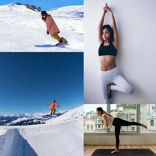 瑜伽與滑雪